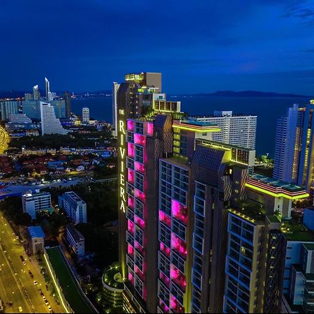芭提雅高层海景奢华公寓the Riviera Jomtien生香家直达海滩2704 Esterno foto