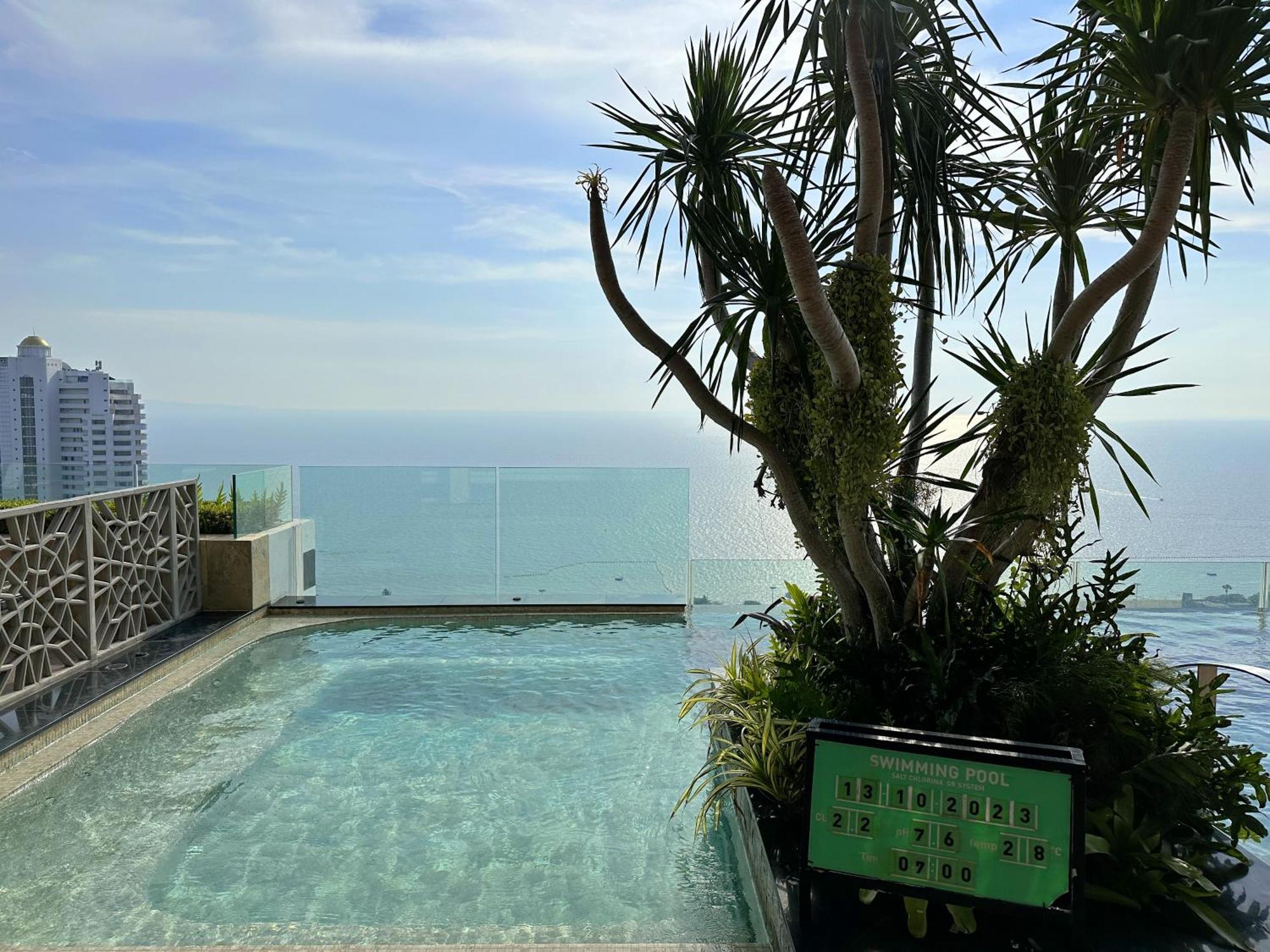芭提雅高层海景奢华公寓the Riviera Jomtien生香家直达海滩2704 Esterno foto