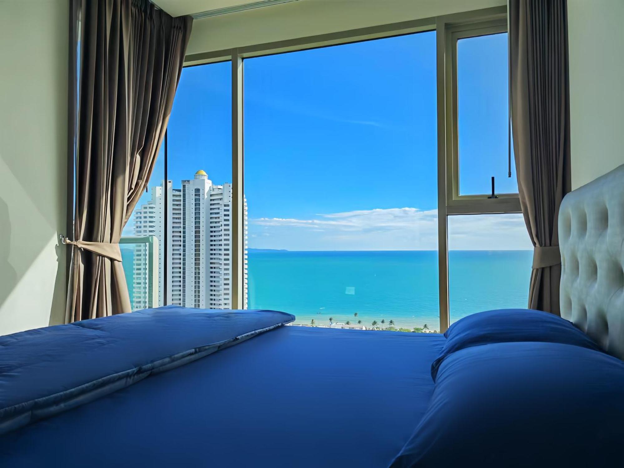 芭提雅高层海景奢华公寓the Riviera Jomtien生香家直达海滩2704 Esterno foto